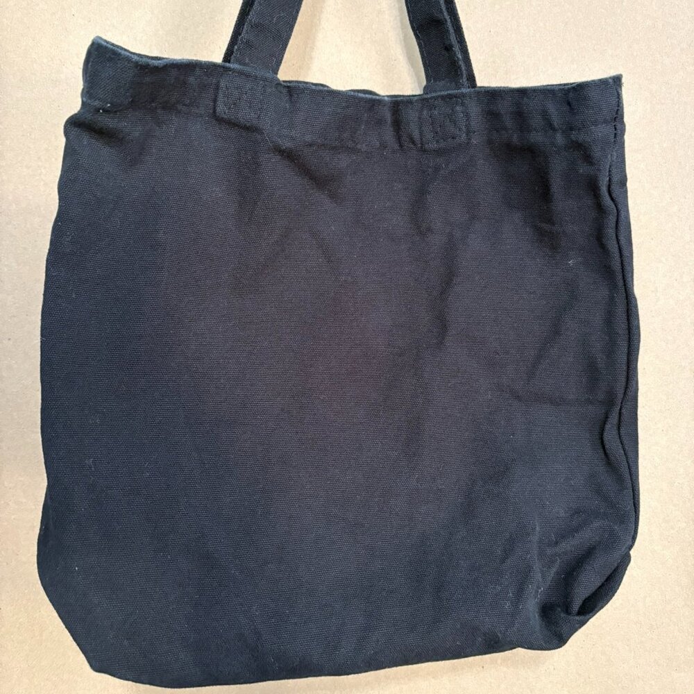 Reusable Small Tote Bag, Black